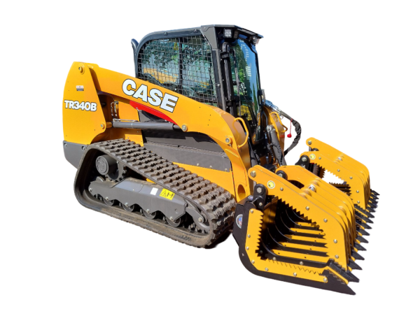 All-In-One Skid Steer Grapple Attachment