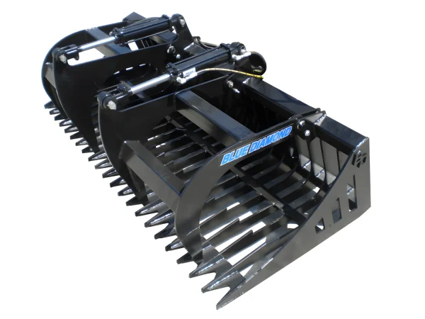 Blue Diamond Rock Grapple Bucket Standard Duty