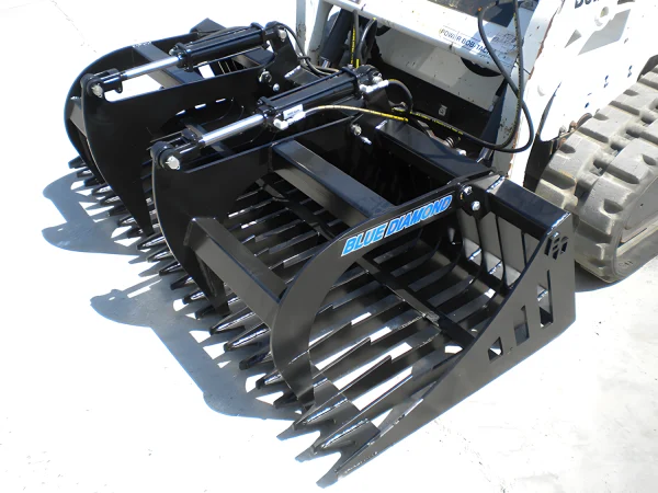 Blue Diamond Rock Grapple Bucket Standard Duty